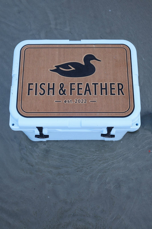 Fish and Feather Cooler Pad