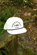 White/Black F&F Rope Hat
