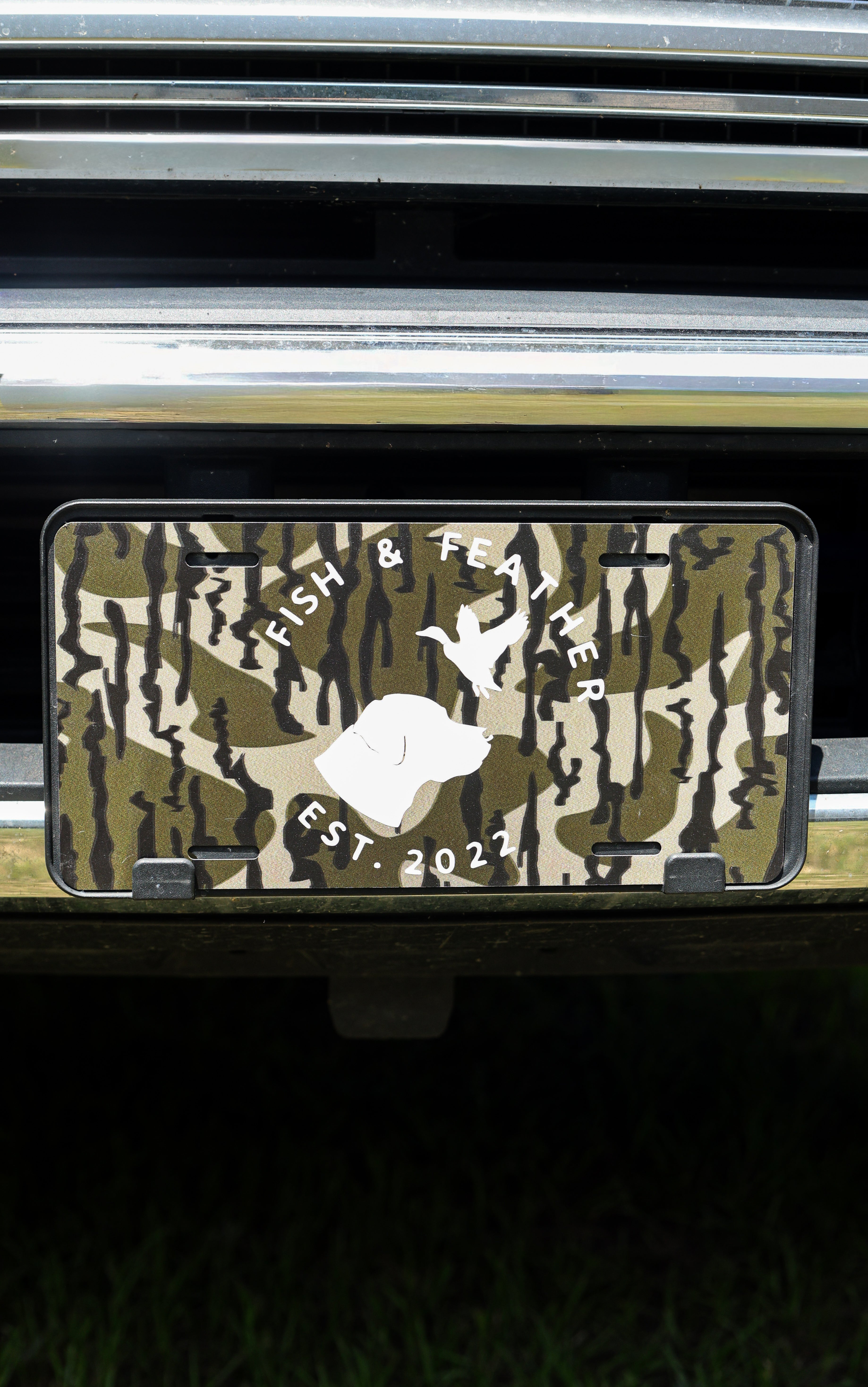 F&F Bottomland License Plate