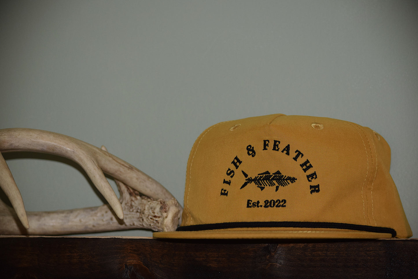 Gold/Black F&F Rope Hat