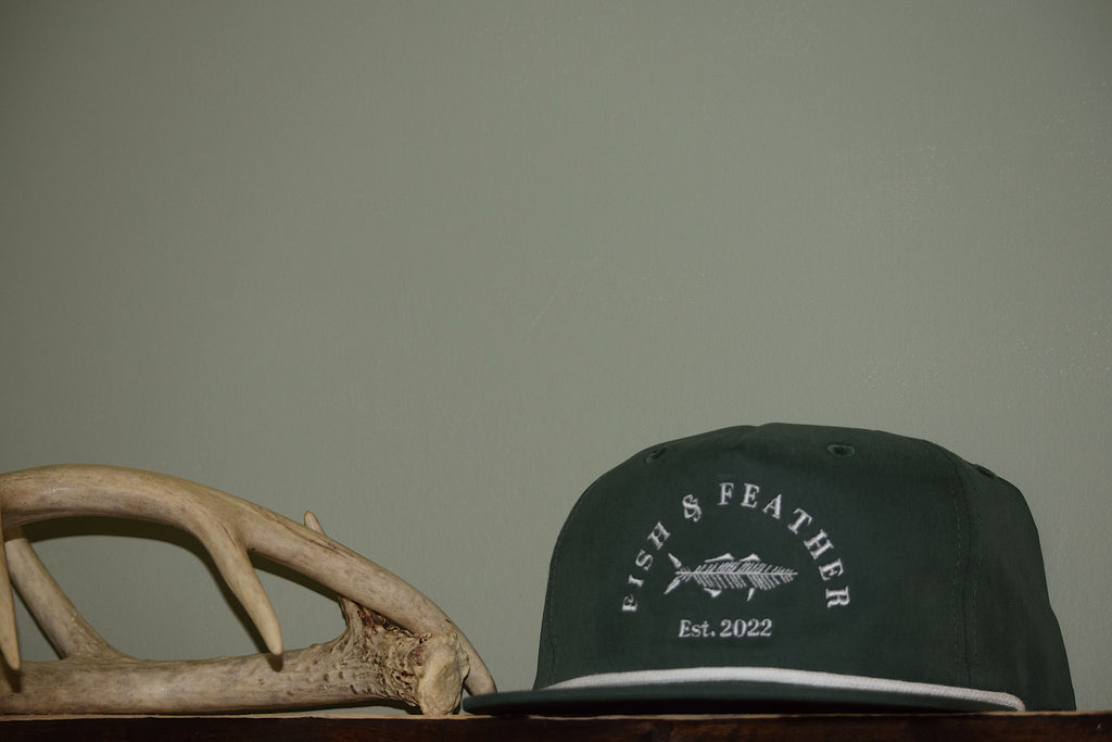 Forest/White F&F Rope Hat