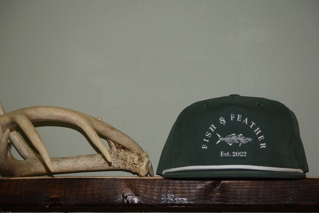 Forest/White F&F Rope Hat