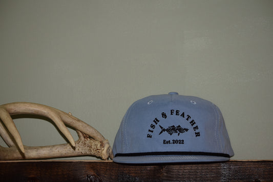 Blue/Black F&F Rope Hat